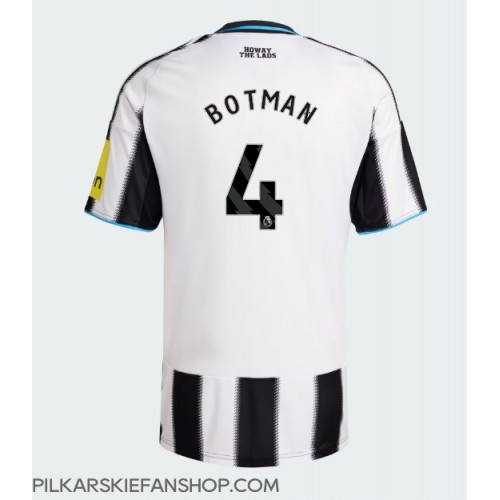 Koszulka piłkarska Newcastle United Sven Botman #4 Strój Domowy 2025-26 tanio Krótki Rękaw Koszulka piłkarska Newcastle United Sven Botman #4 Strój Domowy 2025-26 tanio Krótki Rękaw